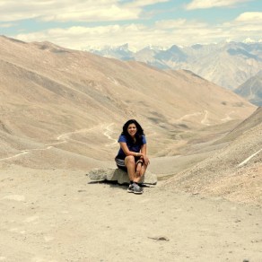 Khardung La, India : At the highest motor-able road in the world