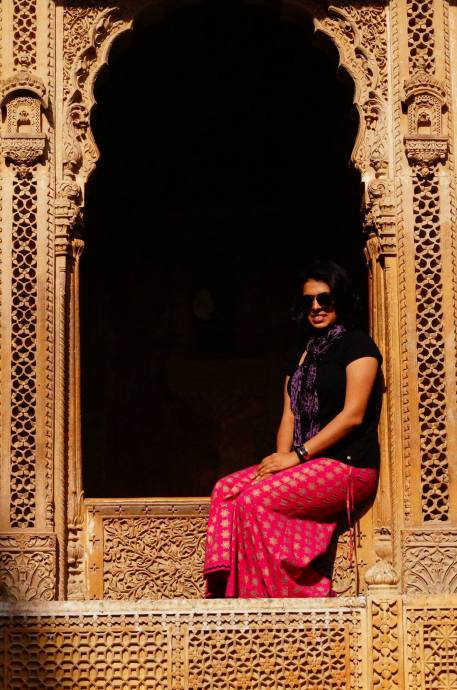Jodhpur, India : Royal windows